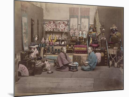 Japan, Shopkeepers-null-Mounted Giclee Print