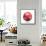 Japan Soccer Ball-pling-Framed Stretched Canvas displayed on a wall