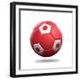 Japan Soccer Ball-pling-Framed Premium Giclee Print