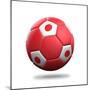 Japan Soccer Ball-pling-Mounted Premium Giclee Print