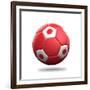 Japan Soccer Ball-pling-Framed Premium Giclee Print