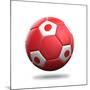 Japan Soccer Ball-pling-Mounted Premium Giclee Print