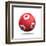 Japan Soccer Ball-pling-Framed Art Print