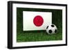 Japan Soccer-badboo-Framed Art Print