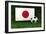 Japan Soccer-badboo-Framed Art Print