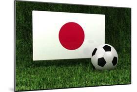 Japan Soccer-badboo-Mounted Art Print