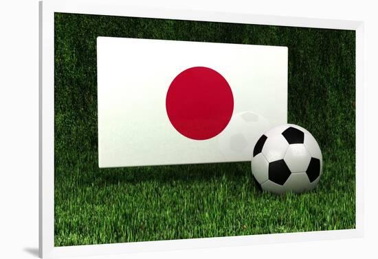 Japan Soccer-badboo-Framed Art Print