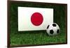 Japan Soccer-badboo-Framed Art Print