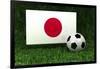 Japan Soccer-badboo-Framed Art Print