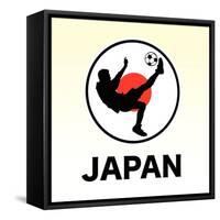 Japan Soccer-null-Framed Stretched Canvas