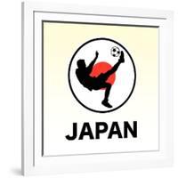 Japan Soccer-null-Framed Giclee Print