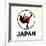 Japan Soccer-null-Framed Giclee Print