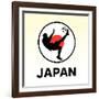 Japan Soccer-null-Framed Giclee Print