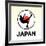 Japan Soccer-null-Framed Giclee Print