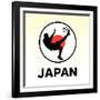 Japan Soccer-null-Framed Giclee Print