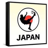 Japan Soccer-null-Framed Stretched Canvas