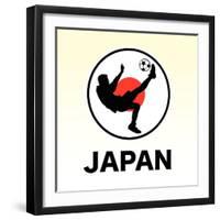 Japan Soccer-null-Framed Giclee Print