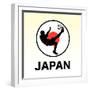 Japan Soccer-null-Framed Giclee Print