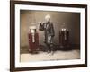 Japan , Street Amazake Seller (Teaseller)-null-Framed Giclee Print