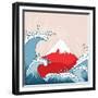 Japan Style Illustration-kisika-Framed Premium Giclee Print