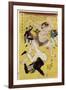 Japan: Sumo Wrestling-Ipposai Hoto-Framed Giclee Print