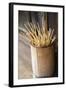 Japan Takayama Skewers for Japanese Dumplings (Dango) in Wooden Bucket-Nosnibor137-Framed Photographic Print