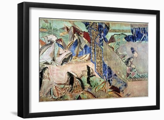 Japan: Tale of Genji-null-Framed Giclee Print