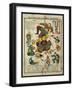 Japan the Peaceful Nation Cartoon-null-Framed Art Print