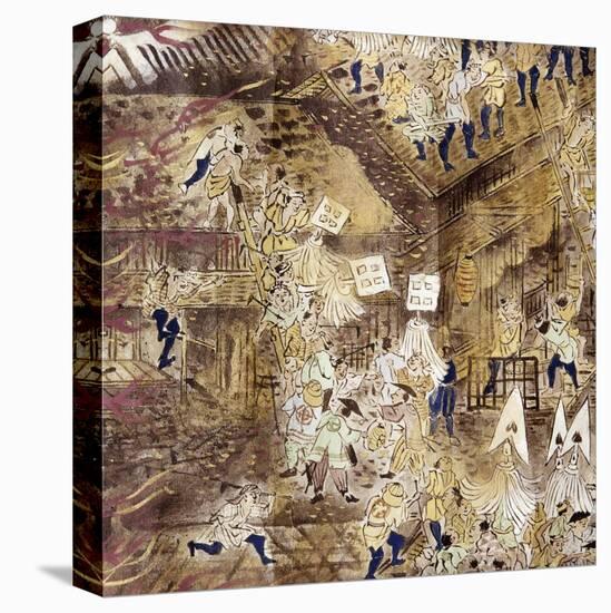 Japan: Tokyo Fire, 1858-null-Stretched Canvas