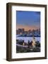 Japan, Tokyo, Odaiba Waterfront at Twilight-Rob Tilley-Framed Photographic Print