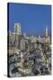 Japan, Tokyo, Roppongi, Skyline at Twilight-Rob Tilley-Stretched Canvas