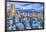 Japan, Tokyo, Roppongi, Sunset Skyline-Rob Tilley-Framed Photographic Print