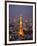 Japan, Tokyo, Roppongi, View of Tokyo Tower and City Skyline from Tokyo City View Tower-Steve Vidler-Framed Photographic Print