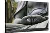 Japan Tokyo Senso-Ji Buddha Hands Close-Up-Nosnibor137-Stretched Canvas
