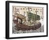 Japan: Trading Ship, 1633-null-Framed Giclee Print