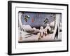 Japan: Travelers, C1840-Ando Hiroshige-Framed Giclee Print