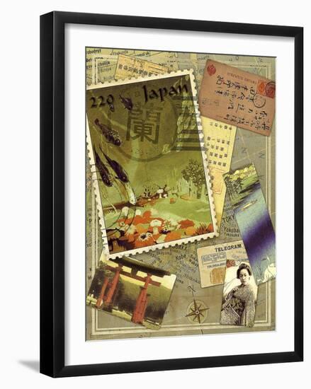 Japan Travels I-Kate Ward Thacker-Framed Giclee Print