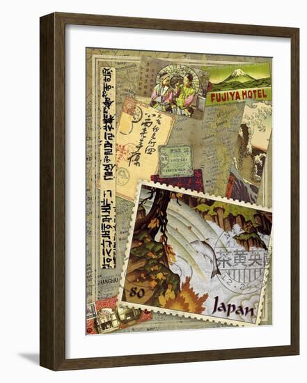 Japan Travels II-Kate Ward Thacker-Framed Giclee Print