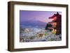 Japan, Yamanashi Prefecture, Fuji-Yoshida, Chureito Pagoda, Mt Fuji and Cherry Blossoms-Michele Falzone-Framed Premium Photographic Print