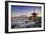 Japan, Yamanashi Prefecture, Fuji-Yoshida, Chureito Pagoda, Mt Fuji and Cherry Blossoms-Michele Falzone-Framed Photographic Print