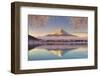 Japan, Yamanashi Prefecture, Kawaguchi Ko Lake and Mt Fuji-Michele Falzone-Framed Premium Photographic Print