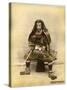 Japanese Actor in the Costume of a Samurai Warrior-null-Stretched Canvas