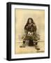 Japanese Actor in the Costume of a Samurai Warrior-null-Framed Photographic Print