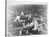 Japanese Aircraft Carrier 'Akagi', Flagship of Admiral Nagumo, Pearl Harbor, 7th December, 1941-Japanese Photographer-Stretched Canvas