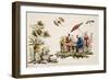 Japanese Apparel and Parasol-Jean Baptiste Pillement-Framed Giclee Print