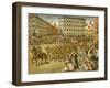 Japanese Army Marches into Vladivostok-null-Framed Art Print