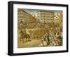 Japanese Army Marches into Vladivostok-null-Framed Art Print