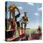 Japanese Army WWII Photo-null-Stretched Canvas