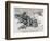 Japanese Attack on a Hospital Train Near Port Arthur, Manchuria, Russo-Japanese War, 1904-null-Framed Giclee Print