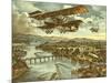 Japanese Attack Red Army in Air Land and Sea Attacks-null-Mounted Art Print